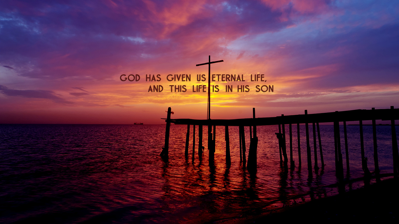The Son, The Life | Christian Wallpapers