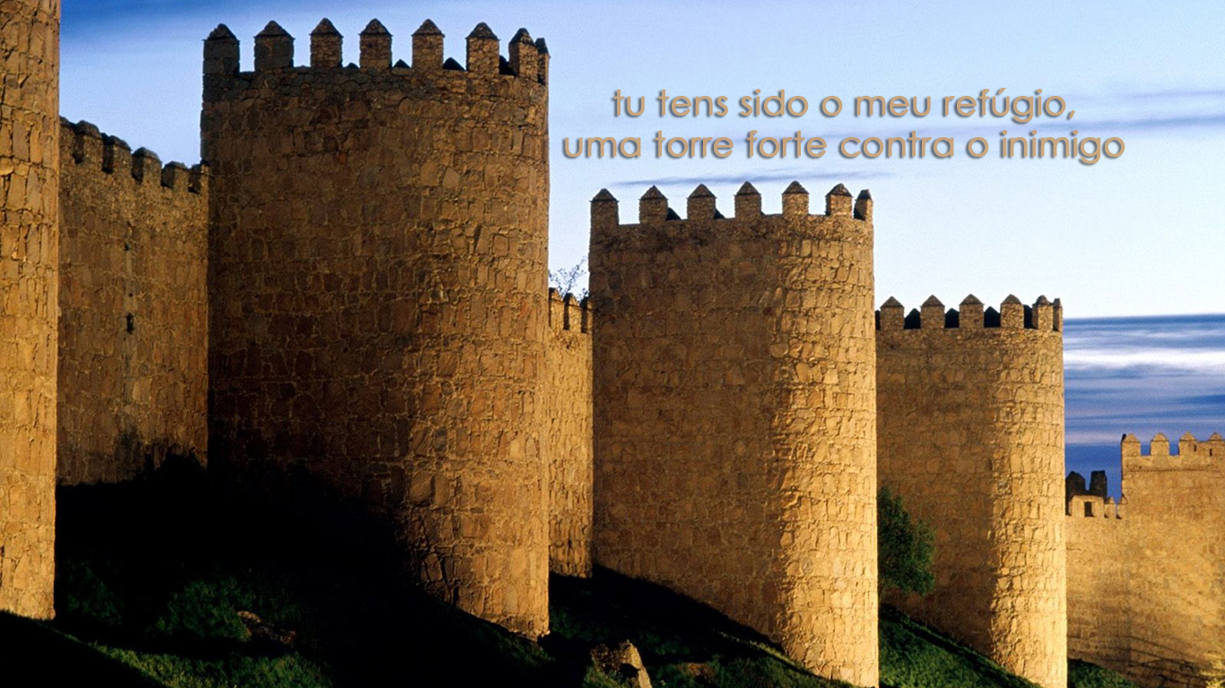 wallpaper refúgio torre forte inimigo_1366x768