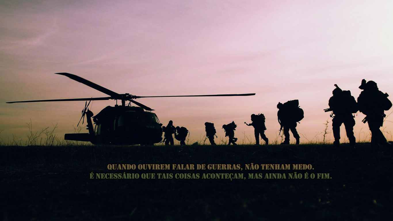 wallpaper guerra soldados_1366x768