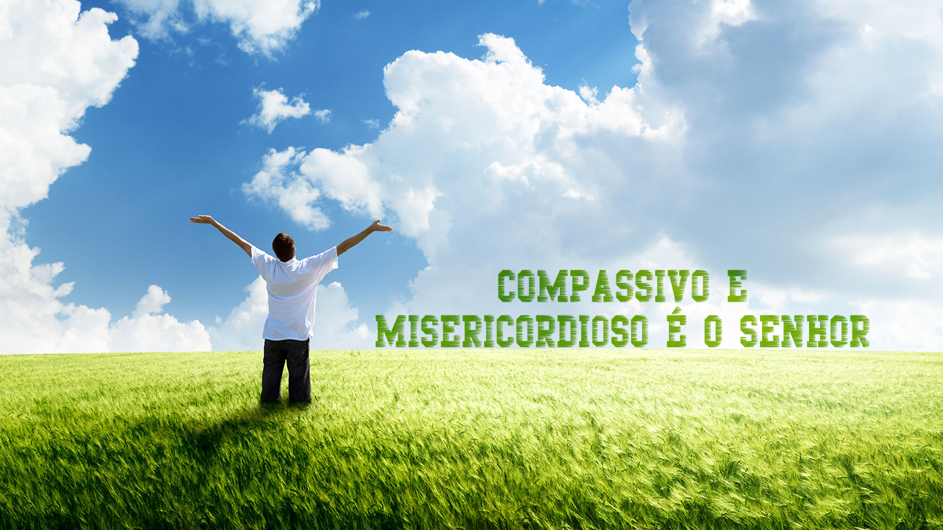 wallpaper cristao compassivo misericordioso é Senhor braços abertos_1366x768