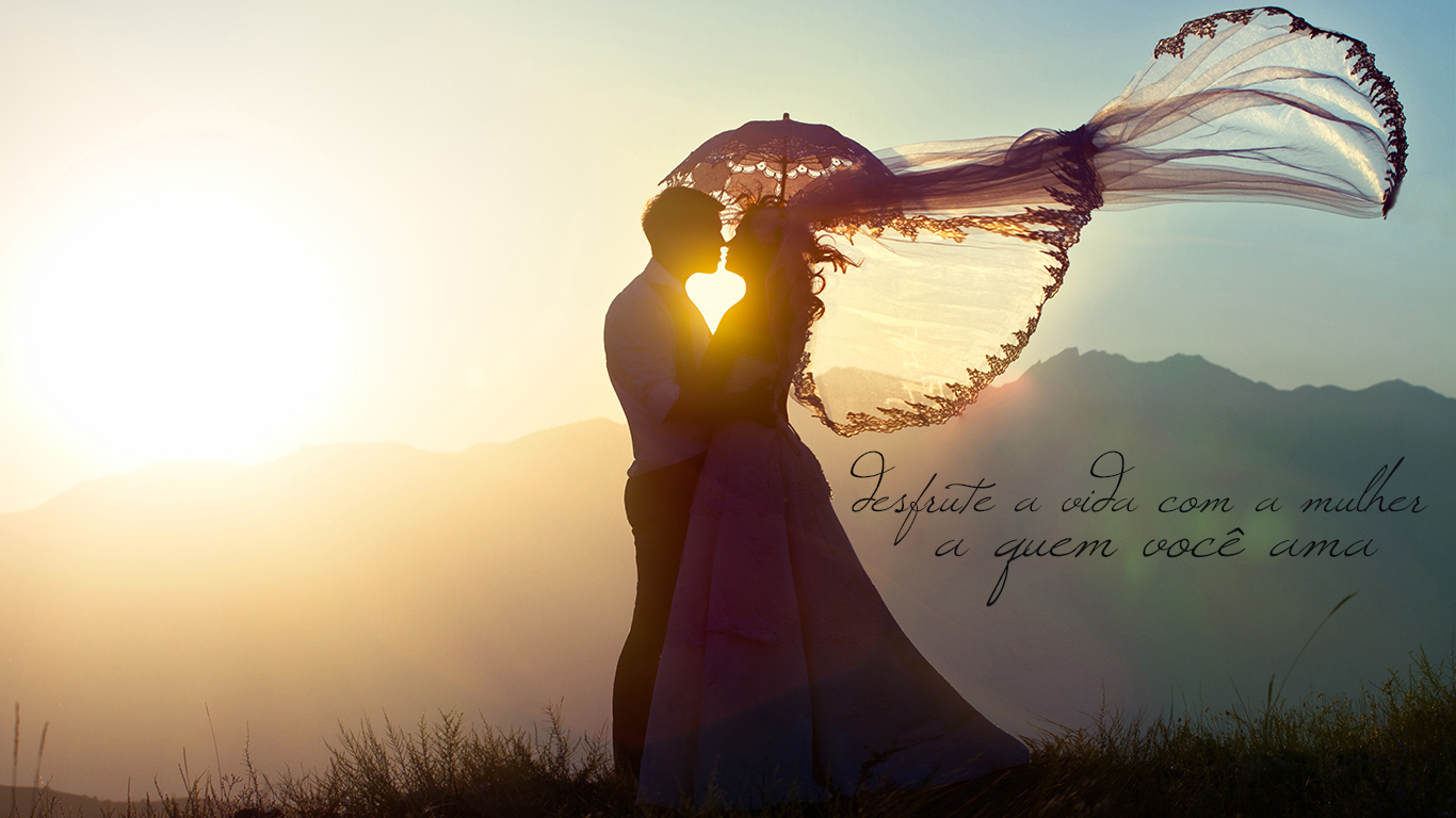 wallpaper cristao hd desfrute a vida com a mulher a quem você ama_1366x768